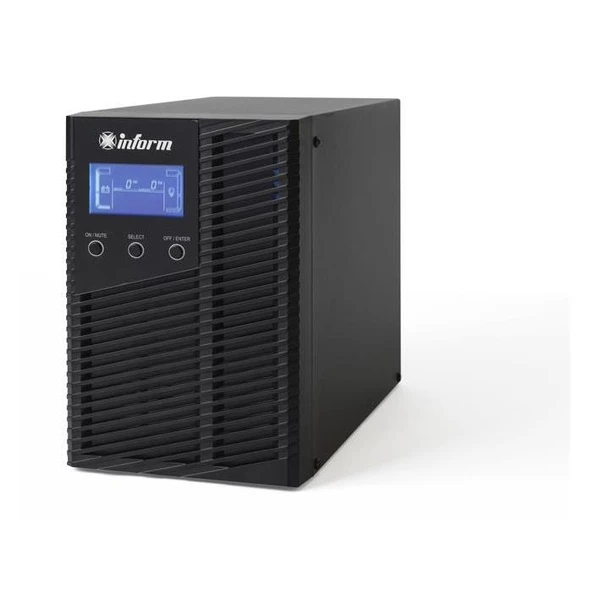 Inform Sınus Evo 1Kva 2X7Ah Lcd Onlıne Ups 6/14 Dk