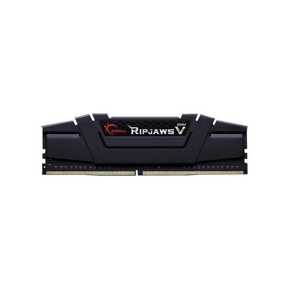 Gskill RipjawsV Siyah DDR4-3600Mhz CL18 8GB (1X8GB) Single (18-22-22-42) 1.35V F4-3600C18S-8GVK