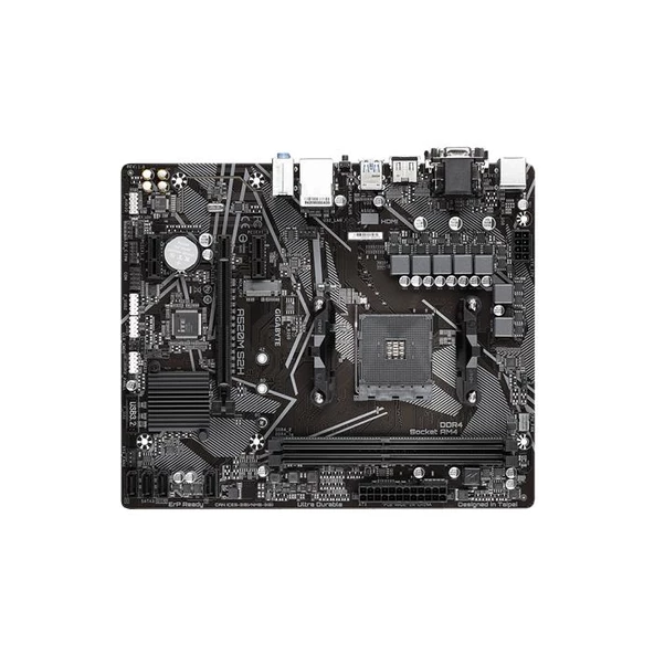 Gigabyte GA-A520M-S2H AMD A520 2133 MHz DDR4 Soket AM4 mATX Anakart - 2
