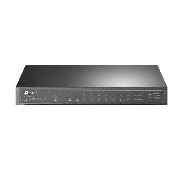 TP-Link TL-SG1210P 10-Port Gigabit Desktop Switch with 8-Port PoE+ ürün görseli