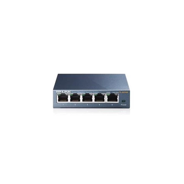 Tp-Link TL-SG105 5 Port 10-100-1000 Mbps Switch Çelik Kasa