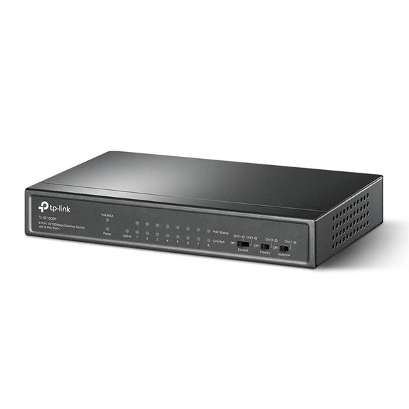 TP-Link TL-SF1009P 9 Port Desktop Switch - 2