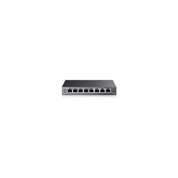 Tp-Link TL-SG108PE 8 Port 4 Port Poe+ 10-100-1000 Mbps  Easy Smart Switch Çelik Kasa