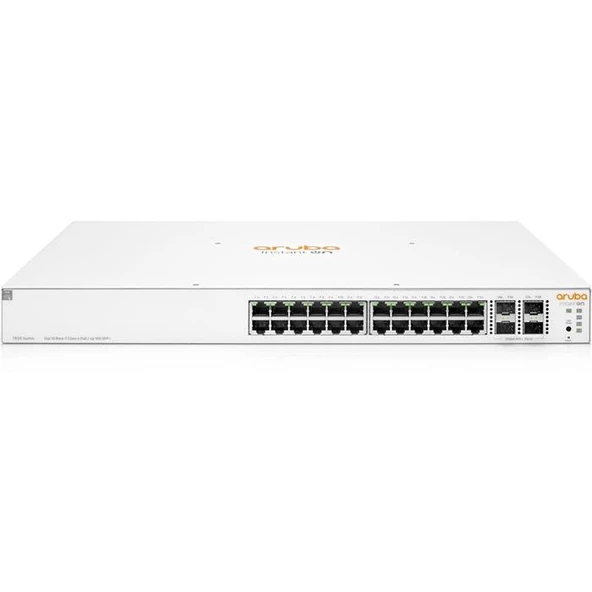 ARUBA 24port 370w FULL PoE Instant On 1930 24G JL684A GIGABIT 4XSFP+ Yönetilebilir Switch RackMount