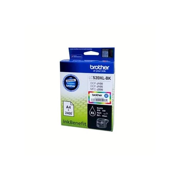 BROTHER LC539XLBK Siyah Mürekkep Kartuş