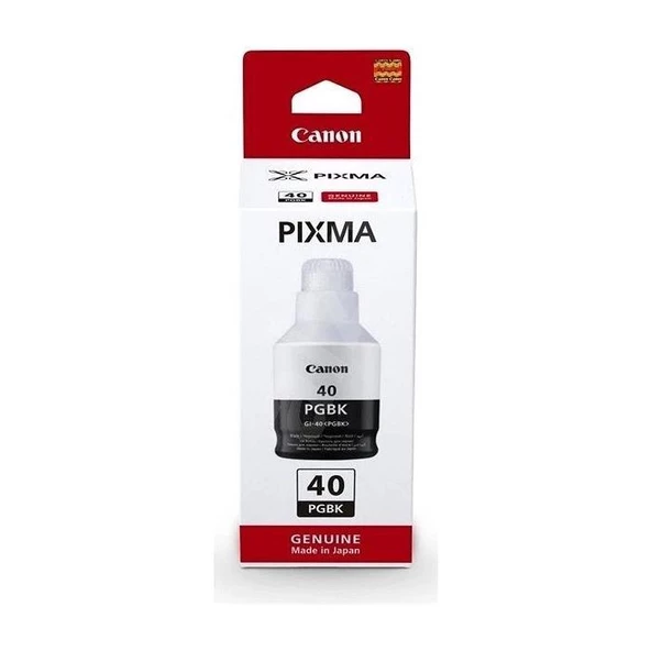 Canon GI-40BK Black Siyah Şişe Mürekkep G6040-G5040 - 2