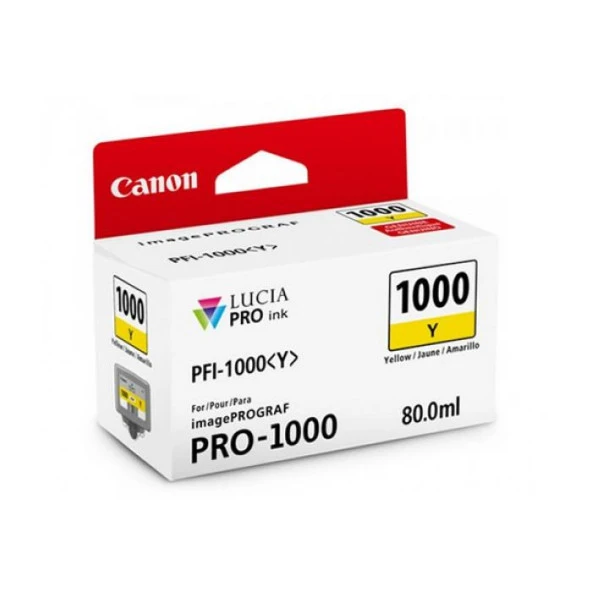 Canon 0549C001 Ink Pfı-1000 Y Eur/Ocn