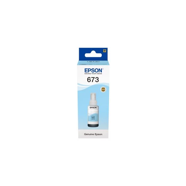 Epson C13T67354A (T673) 70Ml Lıght Cyan Murekkep