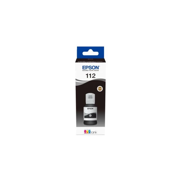 Epson T06C1 (112) Black Siyah Şişe Mürekkep C13T06C14A ürün görseli 1