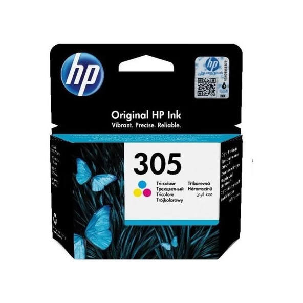 Hp 3Ym60Ae Renkli Mürekkep Kartuş (305)