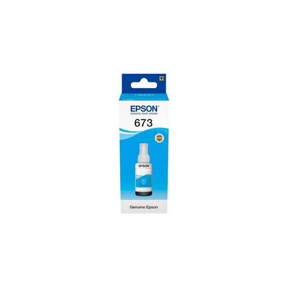 Epson C13T67324A (T673) 70Ml Cyan Murekkep ürün görseli 1