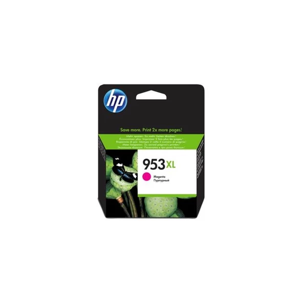 HP 953XL F6U17AE Magenta Kırmızı Yüksek Kapasite Kartuş ürün görseli 1