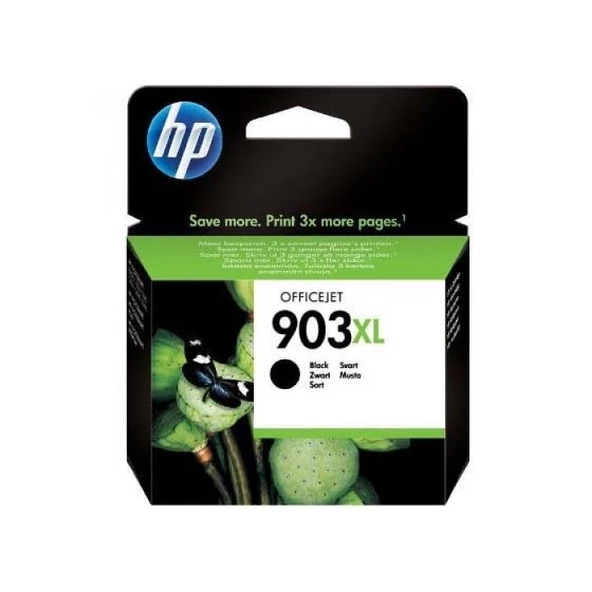 Hp T6M15Ae  Yüksek Kapasiteli Siyah Orijinal Mürekkep Kartuş 903Xl