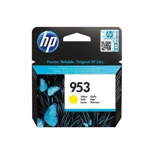 HP 953 Yellow Sarı F6U14AE