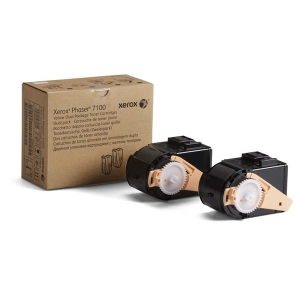 Xerox 106R02611 Phaser 7100 Yüksek Kapasiteli Yellow Sarı Toner 9.000 Sayfa ürün görseli 1