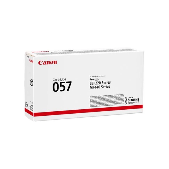 3009C002 - Canon Crg-057 Bk Toner Kartuş 3009C002