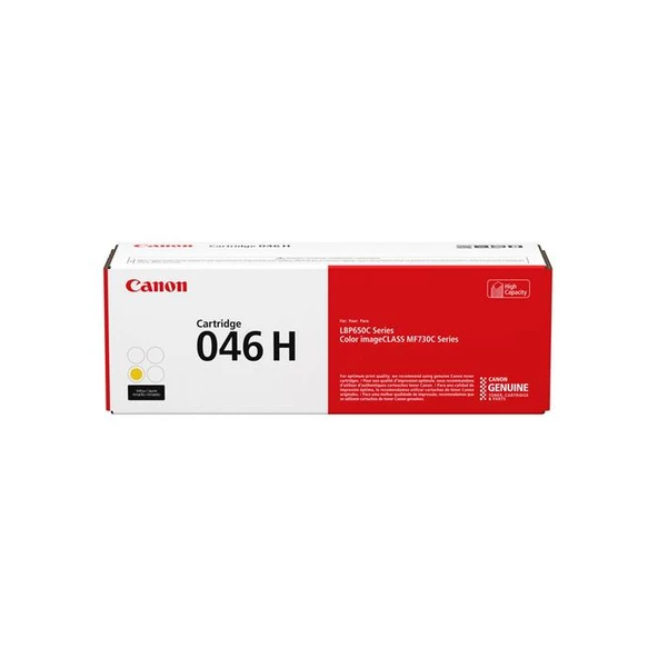 Canon CRG-046H Y Yellow Sarı Yüksek Kapasite Toner MF653-732-734-735