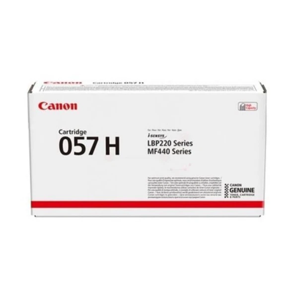 Canon CRG-057H Black Siyah Yüksek Kapasite Toner MF445-MF443