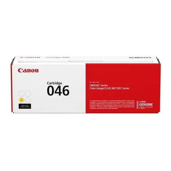 Canon CRG-046 Y Yellow Sarı Toner MF653-732-734-735