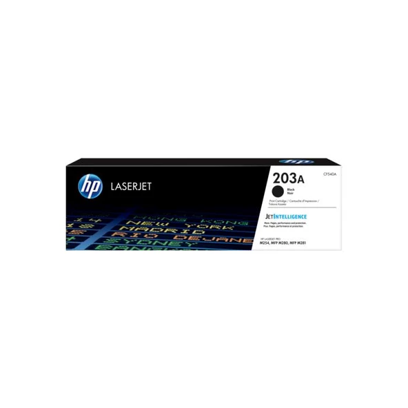 HP 203A Black Siyah 1.400 Sayfa Toner CF540A