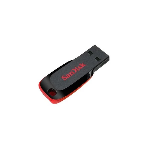128 Gb Sandisk Cruzer Blade Black Sdcz50-128G-B35 ürün görseli 1
