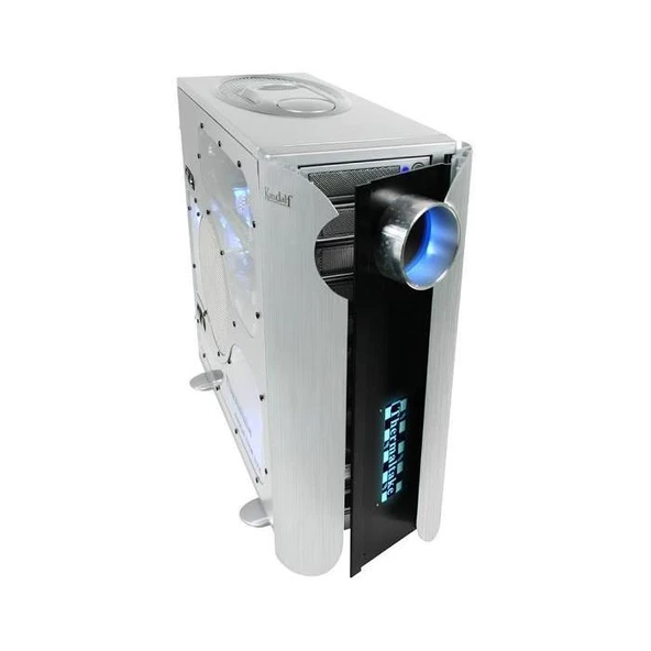 Thermaltake Kandalf Gümüş Tower Pencereli 25cm Fanlı Aluminyum Kasa (PSU yok) VA9003SWA