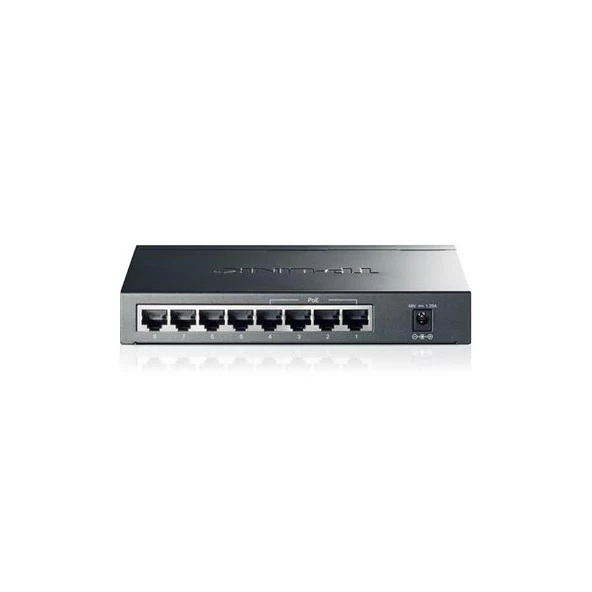 Tp-Link TL-SG1008P 8 Port 4 Port Poe+ 10-100-1000 Mbps Switch  Çelik Kasa - Resim 2