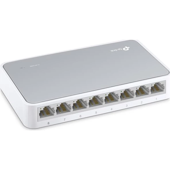 TP-Link TL-SF1008D 8 Port 10/100 Switch - Resim 2