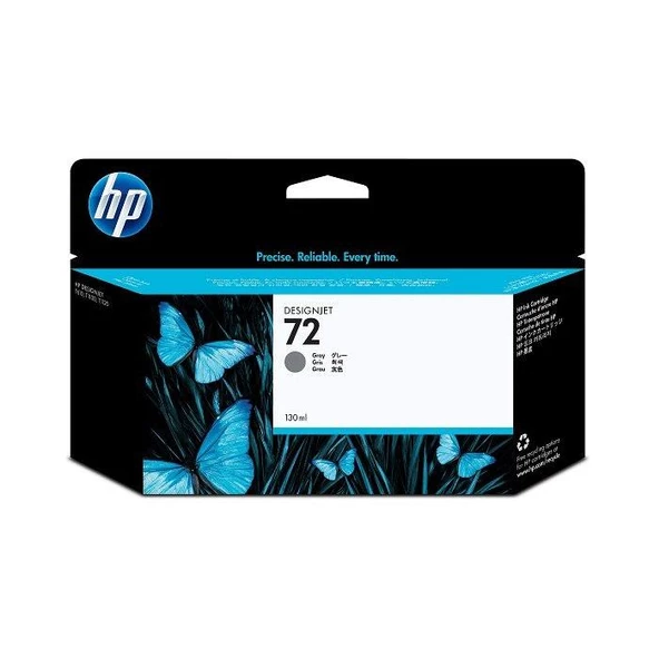 HP 72 Gray Gri 130ML Plotter Kartuşu C9374A