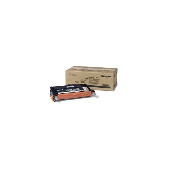 Xerox 113R00723 Phaser 6180-6180MFP Yüksek Kapasite Cyan Mavi Toner 6.000 Sayfa