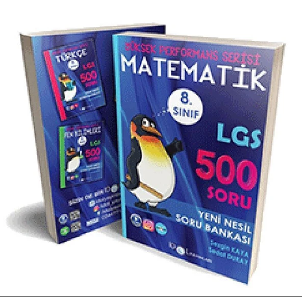 İdol 8.Sınıf Yüksek Performans Serisi Matematik Soru Bankası 500 Soru