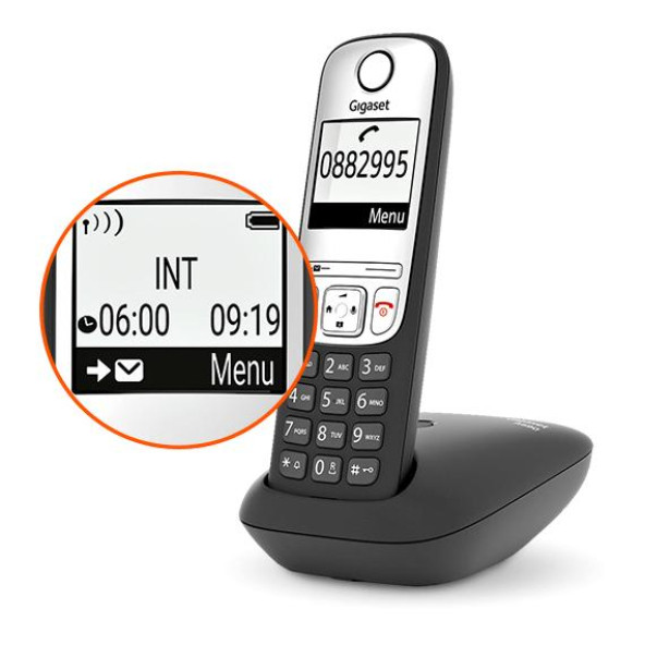 Gigaset A690 Hands Free Dect Telsiz Telefon SİYAH