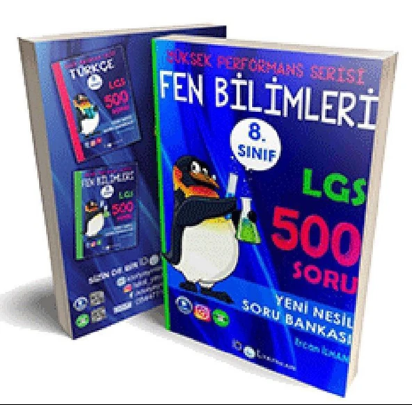 İdol 8.Sınıf Yüksek Performans Serisi Fen Bilimleri Soru Bankası 500 Soru