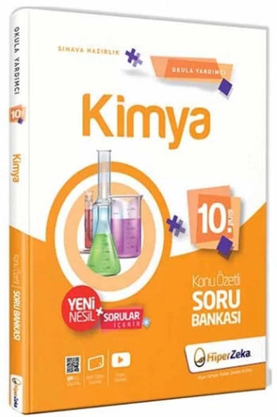 Hiper Zeka 10.Sınıf Kimya Konu Özetli Soru Bankası