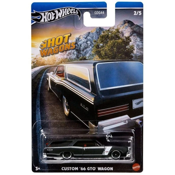 Hot Wheels Premium Hot Wagons CUSTOM 66 GTO WAGON HRR87