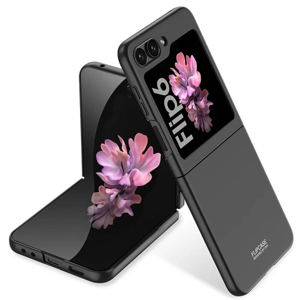 Galaxy Z Flip 6 Kılıf  Sert Kıpta Kapak - Resim 3