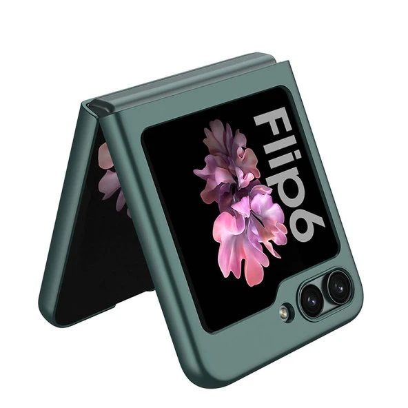 Galaxy Z Flip 6 Kılıf  Sert Kıpta Kapak - Resim 12