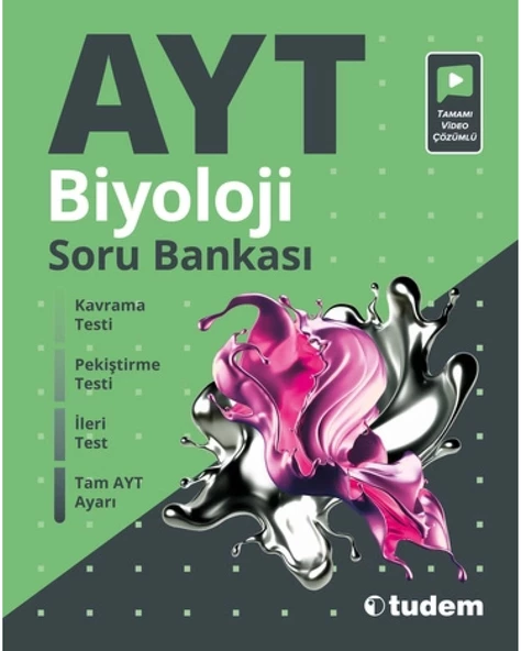 AYT Biyoloji Soru Bankası ürün görseli 1