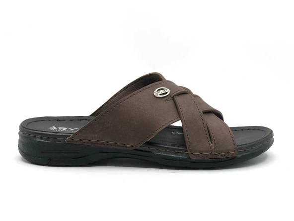 Aryan 12-008 Dr.Tavsiyeli Ortapedik Erkek Terlik - Resim 9