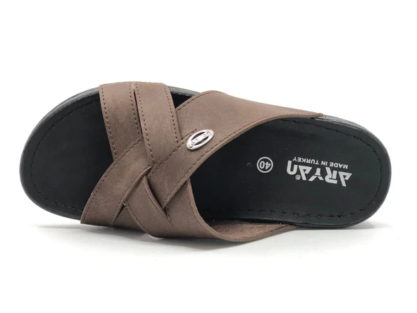 Aryan 12-008 Dr.Tavsiyeli Ortapedik Erkek Terlik - Resim 11