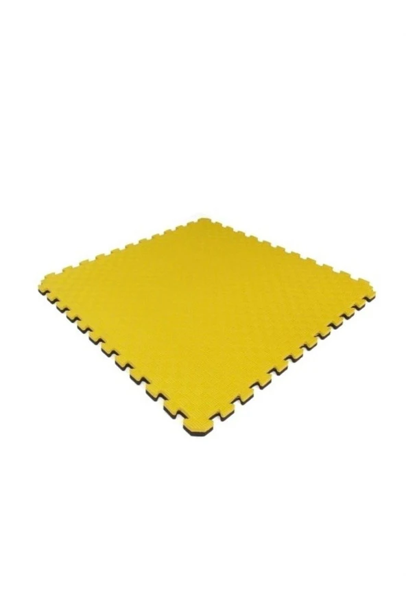 Tatami Yer Minderi 5 Adet Sarı 100X100X26Mm Anaokulu Kreş Tatami Eva Zemin Minderi Çocuk Yer Matı