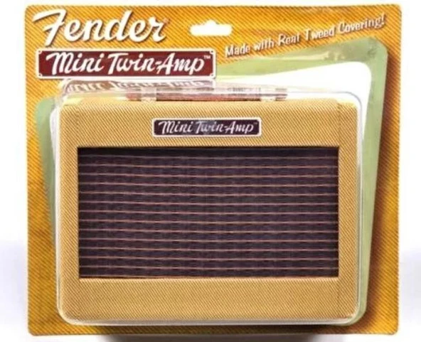 Fender Mini 57 Twin Tweed Pilli Elektro Gitar Amfisi