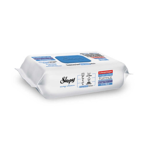 SLEEPY Easy Clean Çamaşır Suyu Katkılı Yüzey Temizlik Havlusu 100 Yaprak - 3