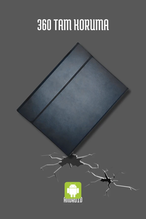 Fuchsia Savvy Keyboard Tab S9 FE Plus Bluetooh Bağlantılı Standlı Klavyeli Tablet Kılıfı - Resim 4