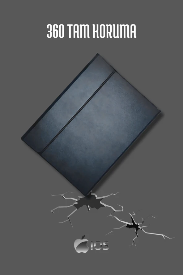 iPad Air 11 2024 M2 Uyumlu Fuchsia Touch Padli Bluetoothlu Klavyeli Standlı Tablet Kılıfı - Resim 5