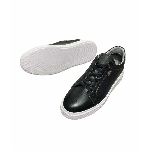 Hakiki Deri Mivano Siyah Beyaz - Resim 2