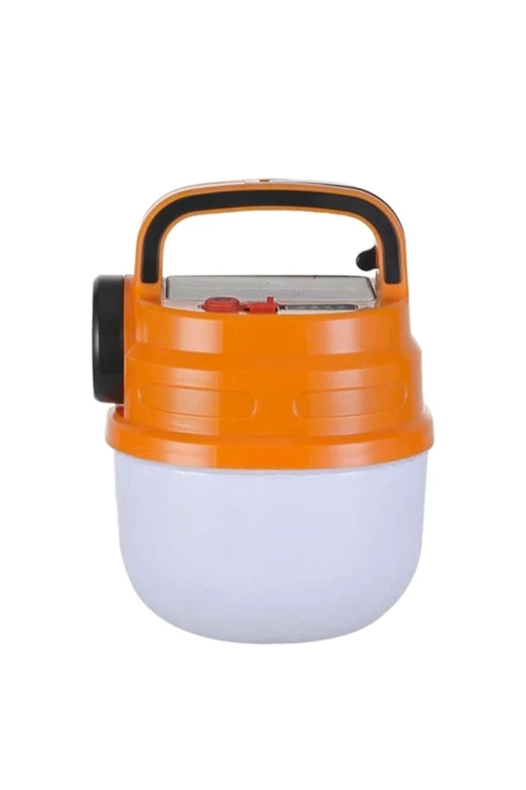 Kamp Feneri Solar Güneş Enerjili Taşınabilir Acil Durum Feneri 50 W Parlak Güçlü Çadır Feneri - 5