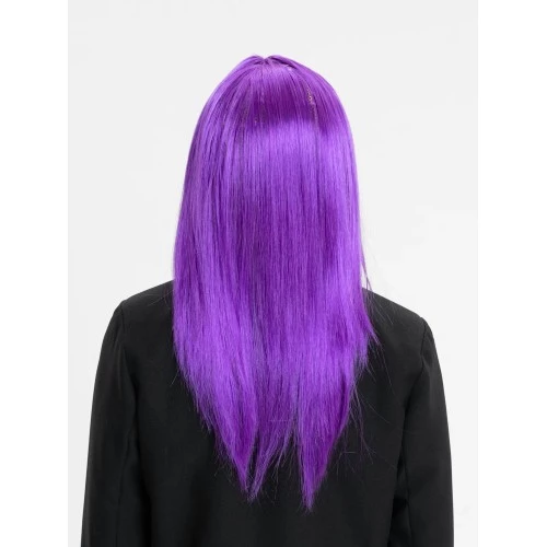 Mor Düz Kesim Peruk ürün görseli