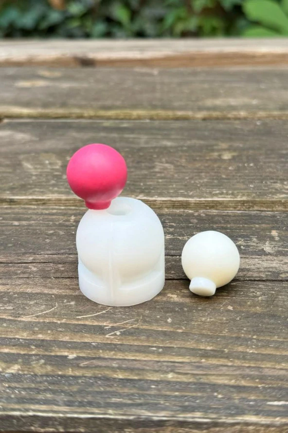 Küre 2cm Çap Silikon Mum Kalıbı - Resim 2