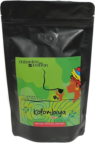 Mineiro Coffee Kolombiya Sofia Single Origin French Press Kahve 250 Gr  Espresso